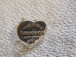 Tiffany & Co. Ohrstecker Herz Silber 925