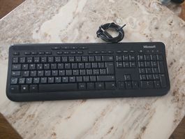 Microsoft Tastatur Schwarz gebraucht