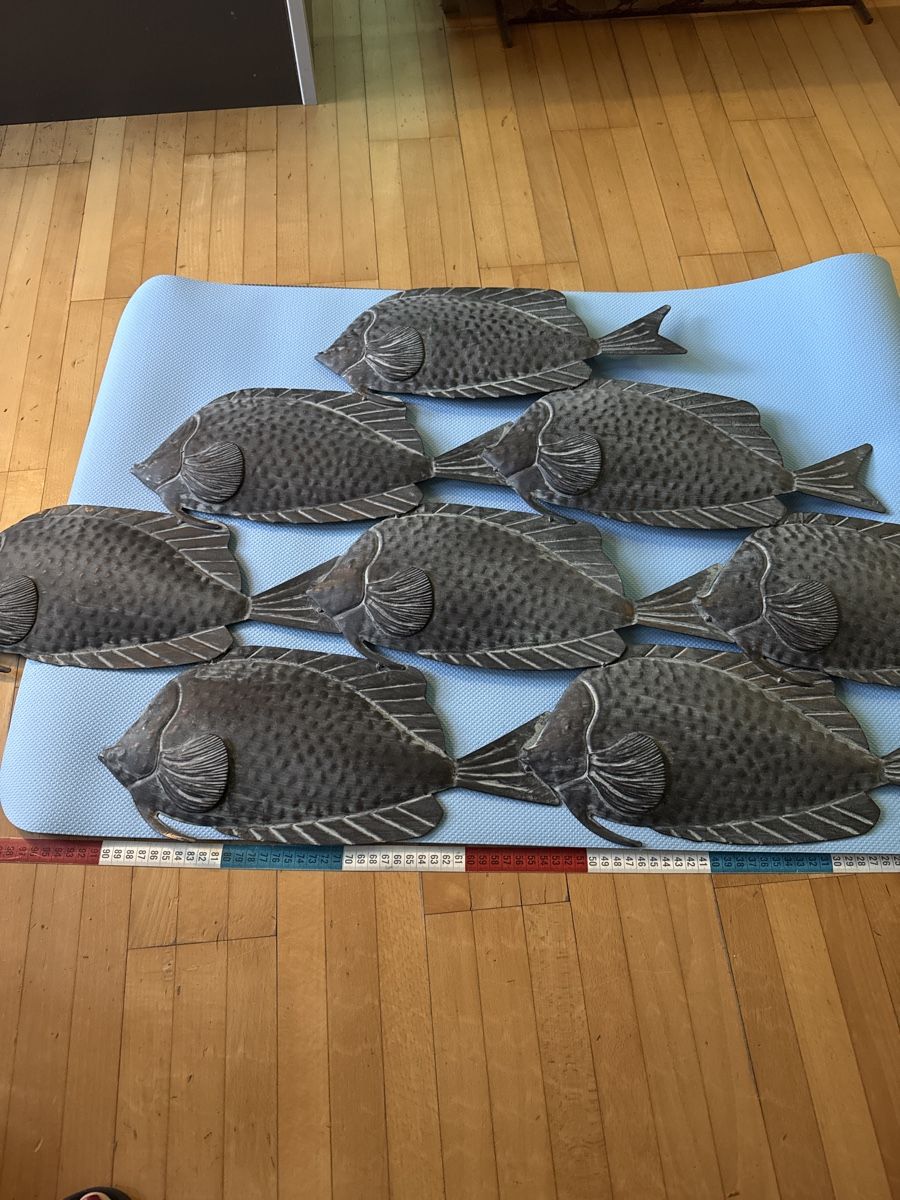 Tutte le decorazioni: Wunderschöner Fischschwarm Metall Deko – Nuovo (secondo la descrizione) da Seuzach venduto da CarmelinaFerraris 2