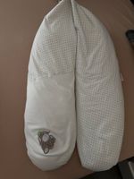 Stillkissen beige mit Bärenmotiv guter Zustand