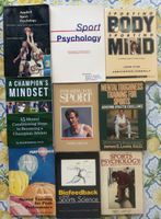 Sport Psychology Bücher Konvolut 10 Stk guter Zustand