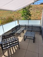 Lounge Sambia anthrazit 5-teilig inkl. 1Sessel und Kissenbox