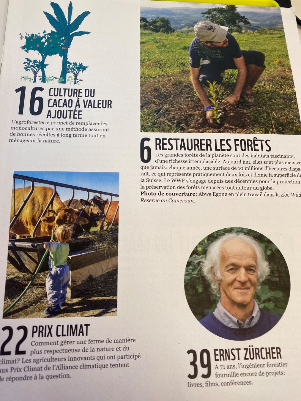 Riviste & Magazine: MAGAZINE WWF - JANVIER 2022 – Nuovo (secondo la descrizione) da Le Brassus venduto da cinema13 2
