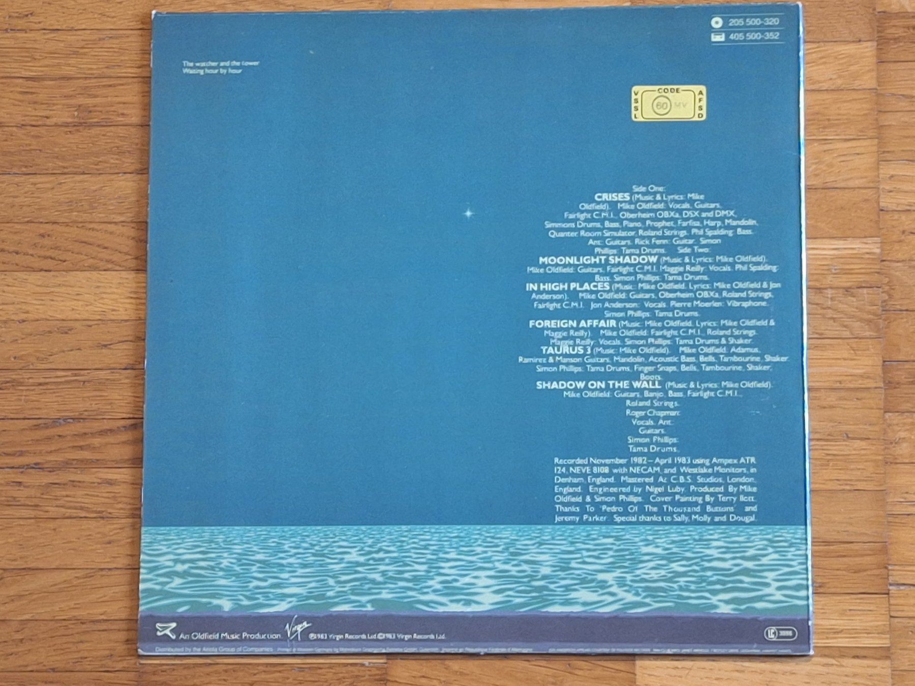 Dischi in vinile: Mike Oldfield, Crises - Vinyl LP DE 1983 – Nuovo (secondo la descrizione) da Oberentfelden venduto da Musicud 1