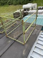 Palettengitterbox  Gitterrahmen Palettengitter Faltgitter