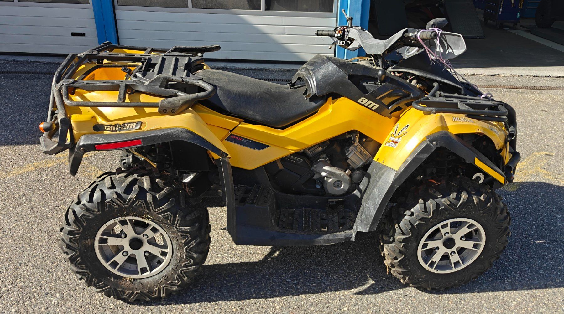 Can-Am ATVs / Quads: Unfallfahrzeug Can- Am Outlander 650 Max – Gebraucht aus Trimmis von 0004
