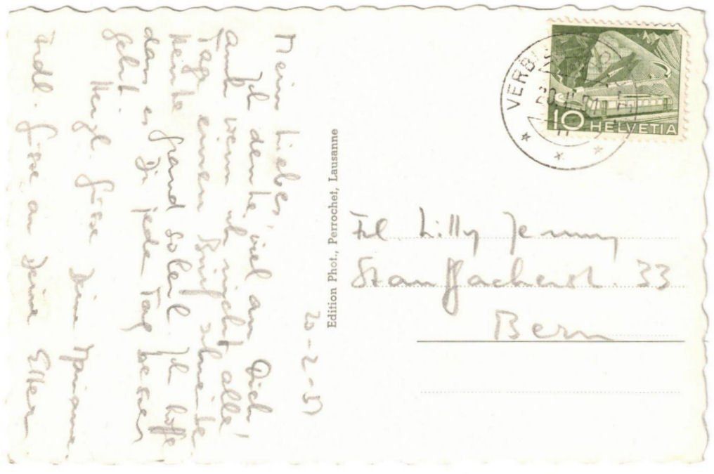 Cartoline postali: Verbier - Sessellift Médran – Usato da Binningen venduto da Mountainrider 1