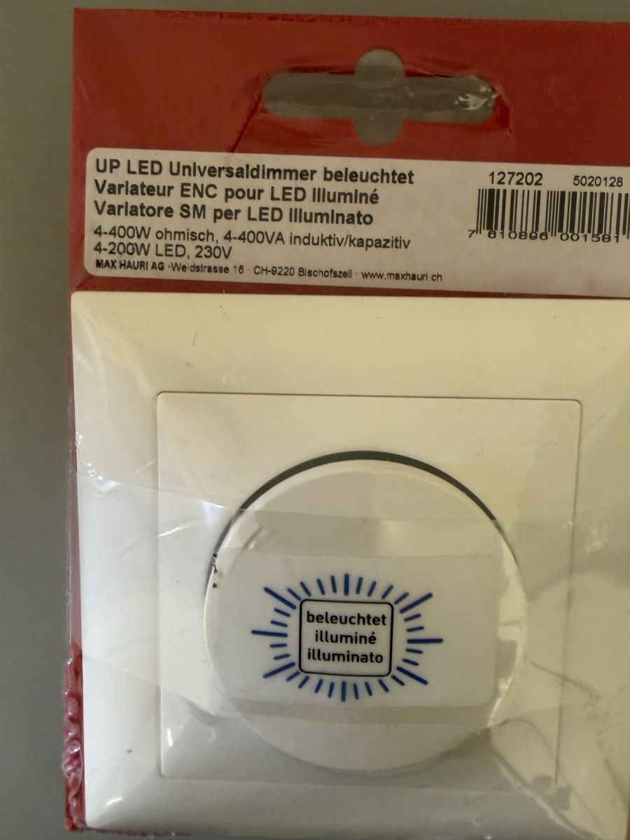 Feller Spine: Led Universalsimmer mit seiten linse blau – Nuovo (secondo la descrizione) da Zürich venduto da papaplatte 1