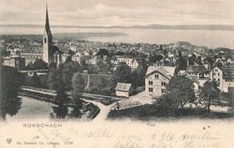 Rorschach (SG) Panorama am Bodensee