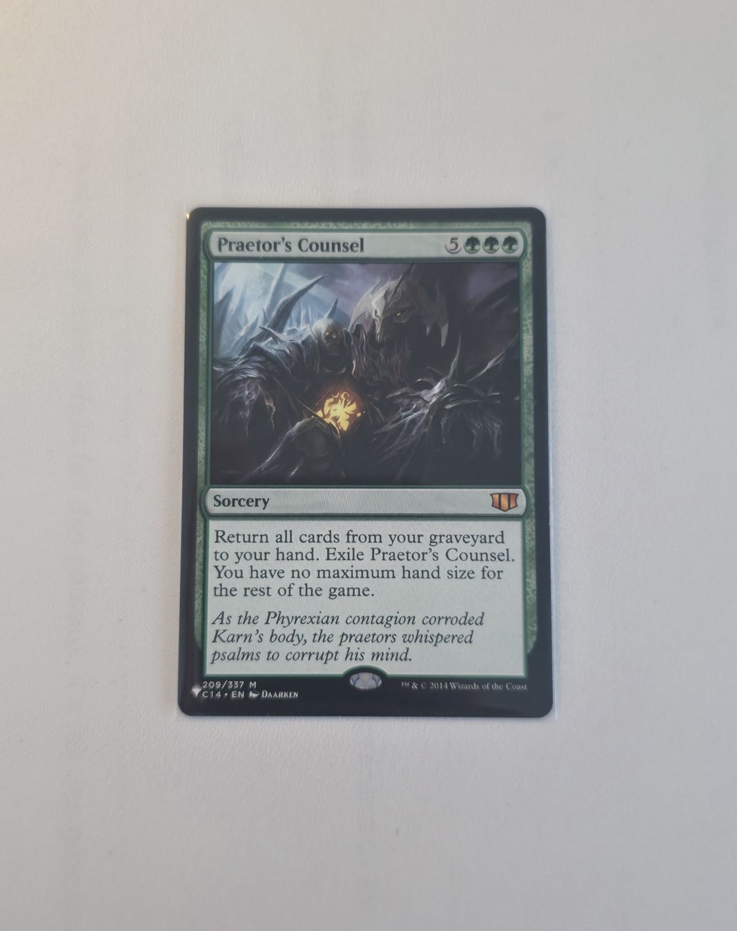 Magic The Gathering Carte collezionabili: Magic Praetor’s Councel 209 - mint – Nuovo (secondo la descrizione) da La Tour-de-Peilz venduto da val_h8g8