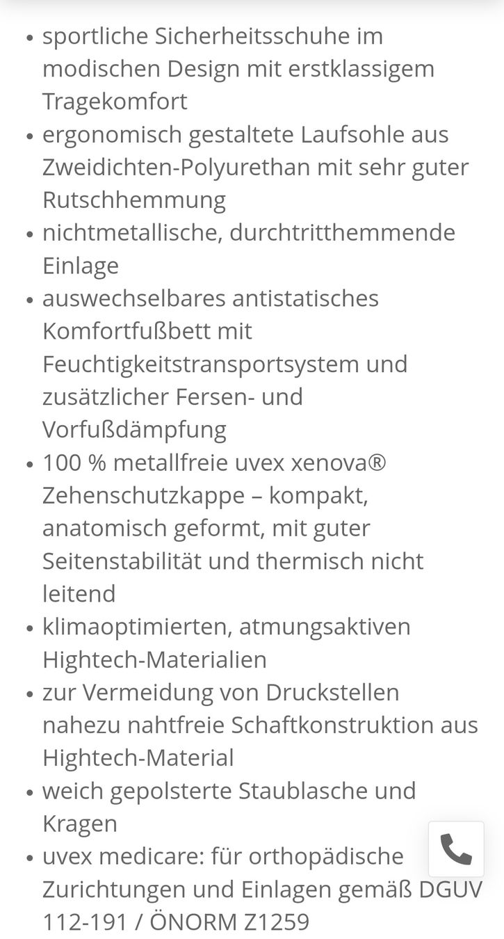 Uvex Damenschuhe: Uvex Sicherheitsschuhe Gr. 39, S3 SRC schwarz – Gebraucht aus Rafz von MuriFinn 8