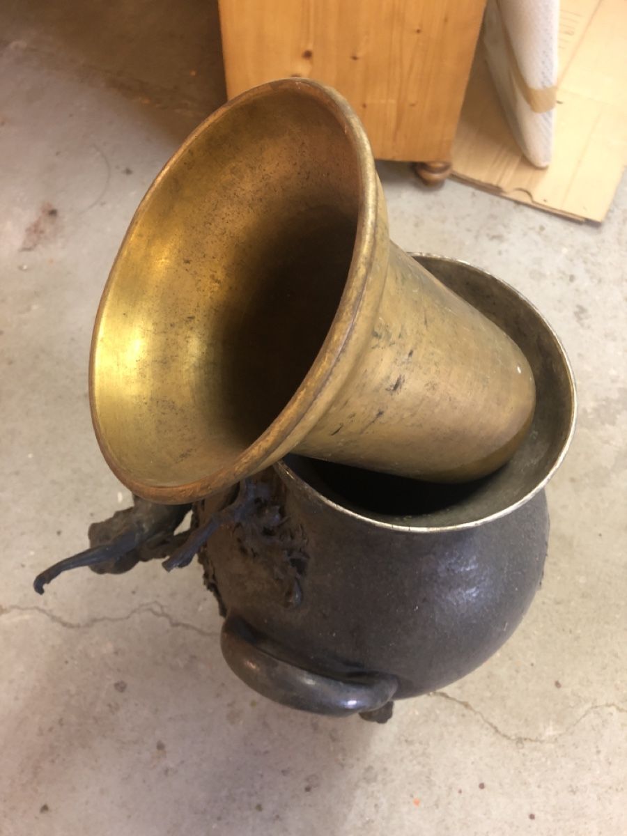Vasi & Recipienti: Jugendstil Vase aus Bronze – Usato da Zürich venduto da sus_nrn9 1