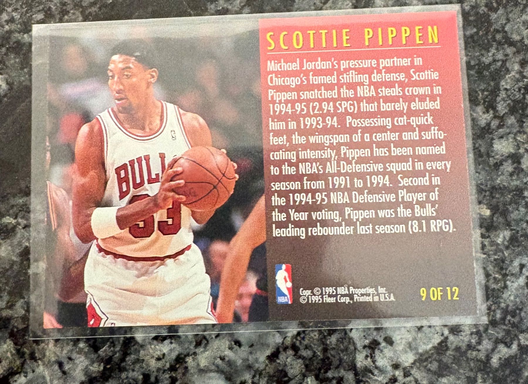 Nba Carte collezionabili: NBA Scottie Pippen Fleer Total D Card – Nuovo (secondo la descrizione) da Muttenz venduto da joba23 1