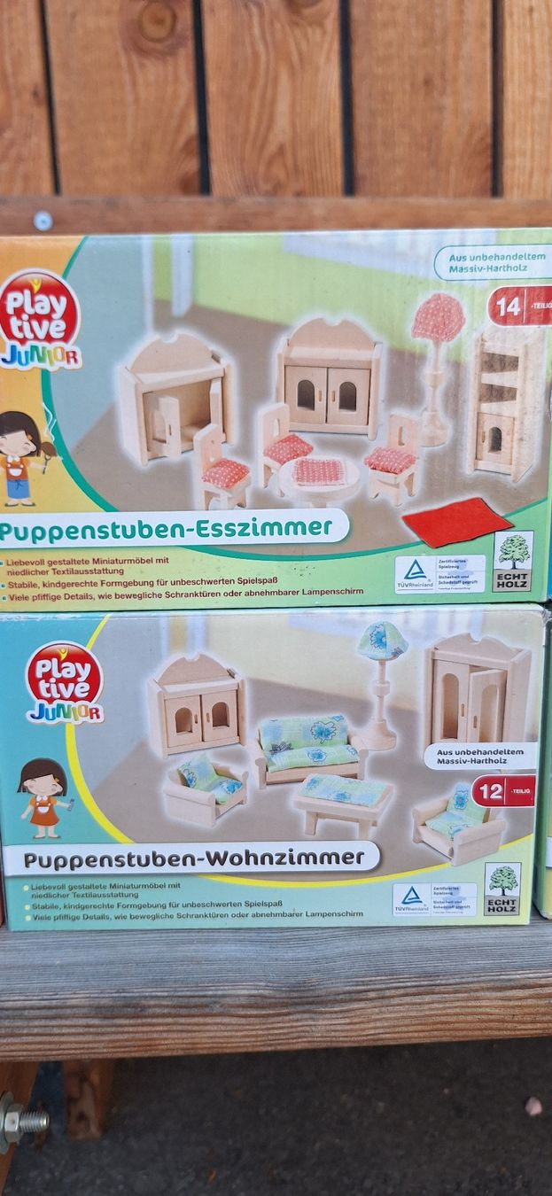Puppenhäuser & -möbel: Puppenstuben Möbel von Playtive 6 Sets – Neu und originalverpackt aus Grabs von tschanny 2