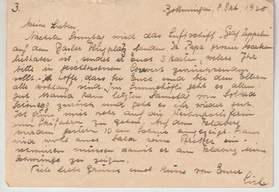 Tous les timbres: Luftpost GS Zeppelin Post 1930 Estavayer-Le-Lac – D'occasion à Biel/Bienne par Destockweb 1
