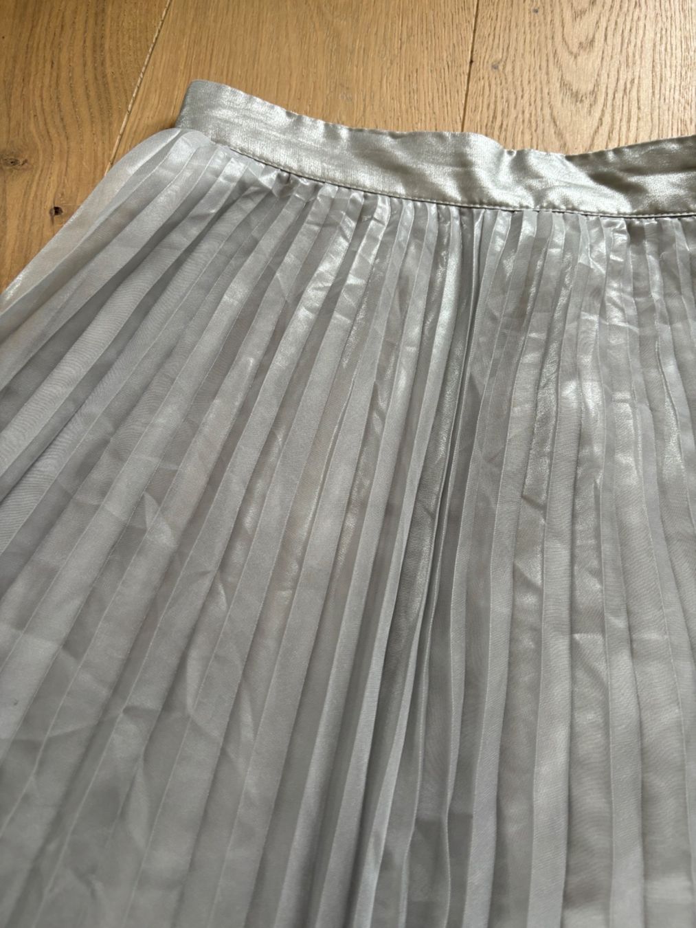 H&M Gonne: Jupe longue plissé argenté – Usato da Genève venduto da bha_jcf5 1