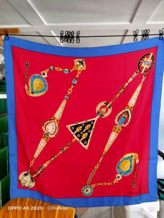 CARTIER Foulard Seide Soie / Räumung Flohmarkt