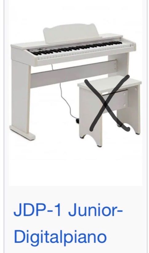 Musikinstrumente: Junior Digital Piano – Gebraucht aus Dietikon von usedbutloved 3