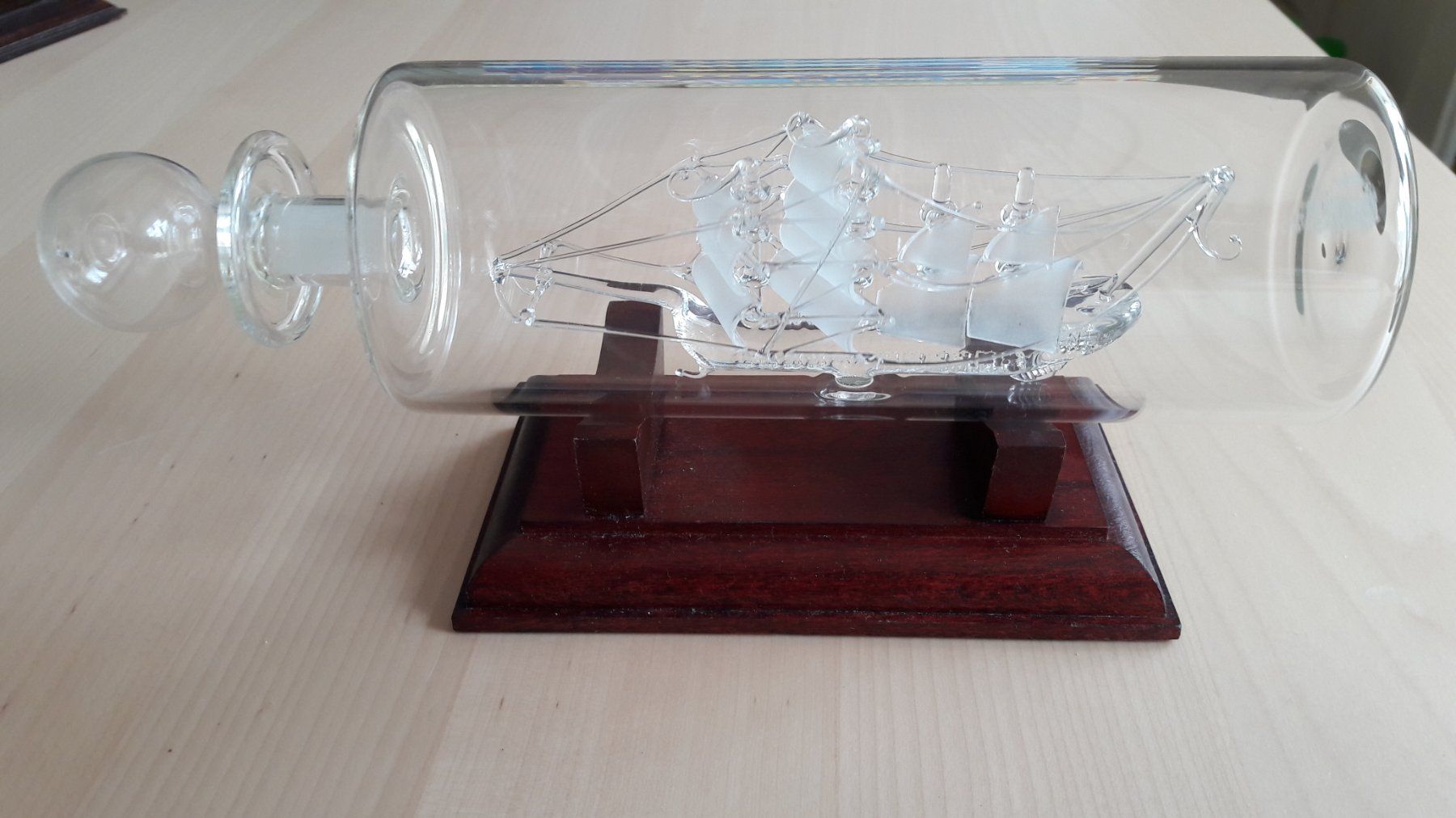 Altro in Stoviglie & Bicchieri: Bateau en verre "Tea Clipper - 19th" dans sa bouteille – Usato da Buttes venduto da sylvain106 1