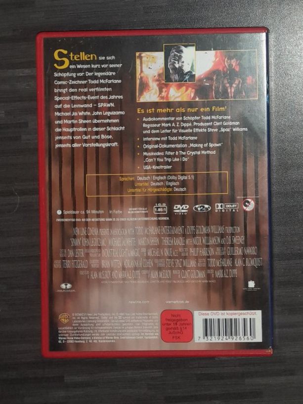 Tutti i DVDs: Spawn - Director's Cut DVD  - Horror Kult! – Usato da Steffisburg venduto da FutureOne 1