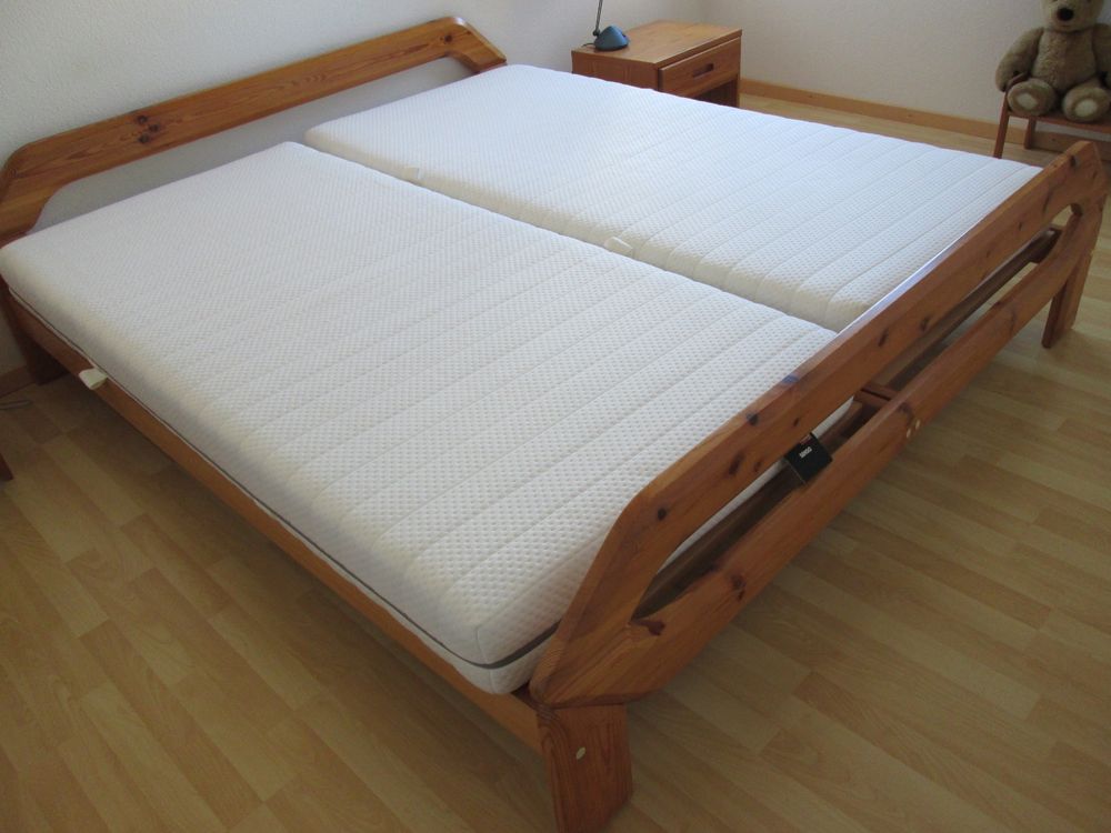 Doppelbett Kiefer Natur von Hasena | Kaufen auf Ricardo