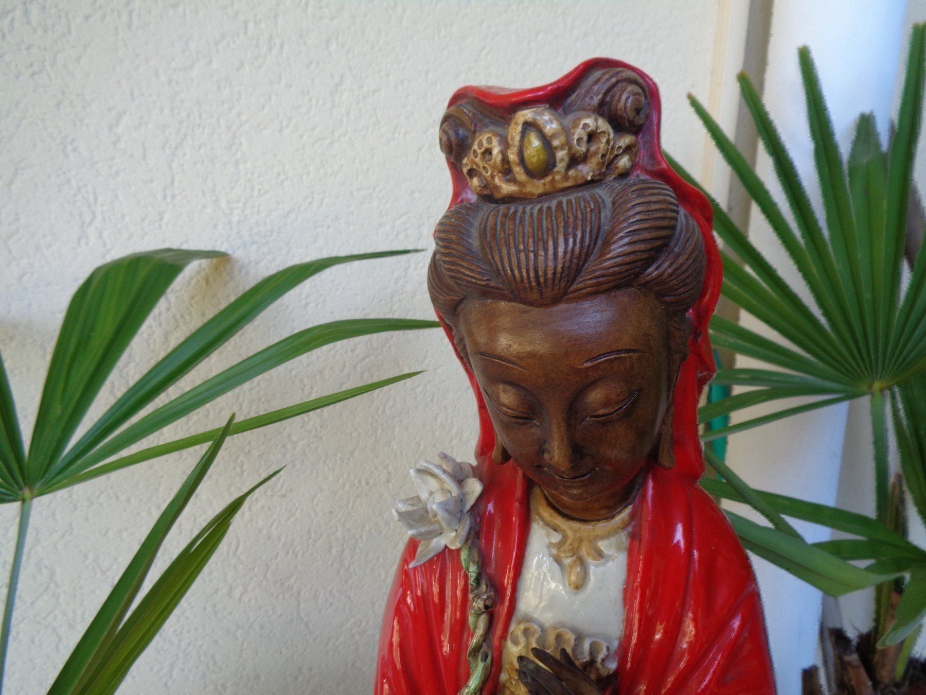 Statuette: Alte,grosse Figur aus Keramik – Usato da Camorino venduto da Hunpete 1