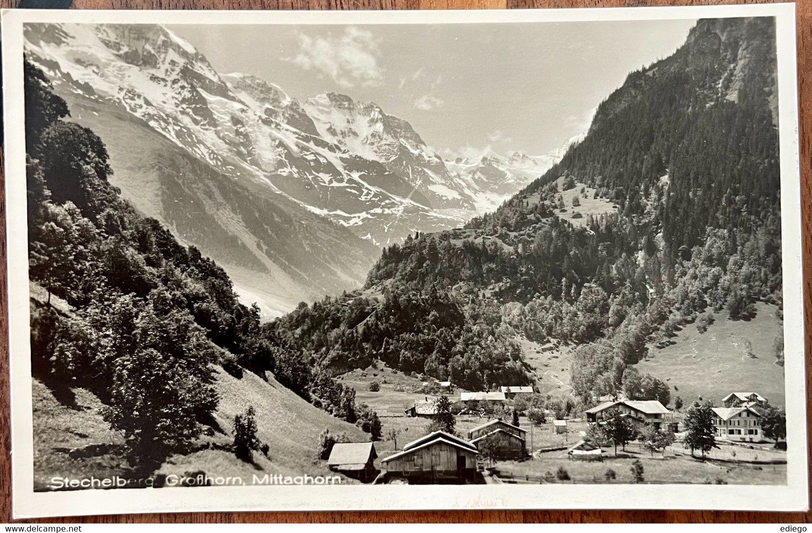 Ansichtskarten: STECHELBERG - LAUTERBRUNNEN AK – Gebraucht aus Lutry von Ediego