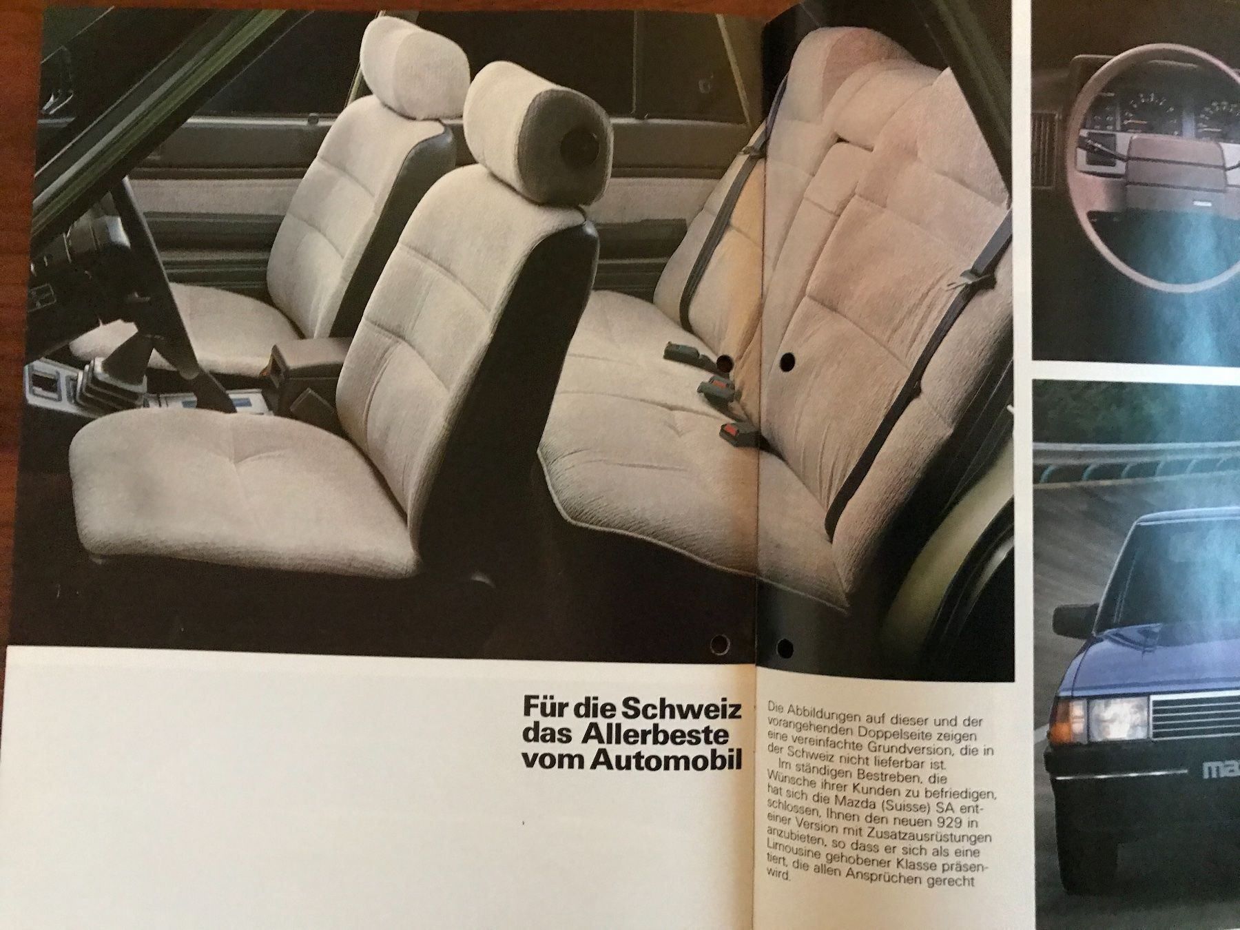 Mazda Autos: Mazda 929 Prospekt – Gebraucht aus Balterswil von Jeko1967 4