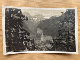Lauterbrunnental von Wengen aus - AK