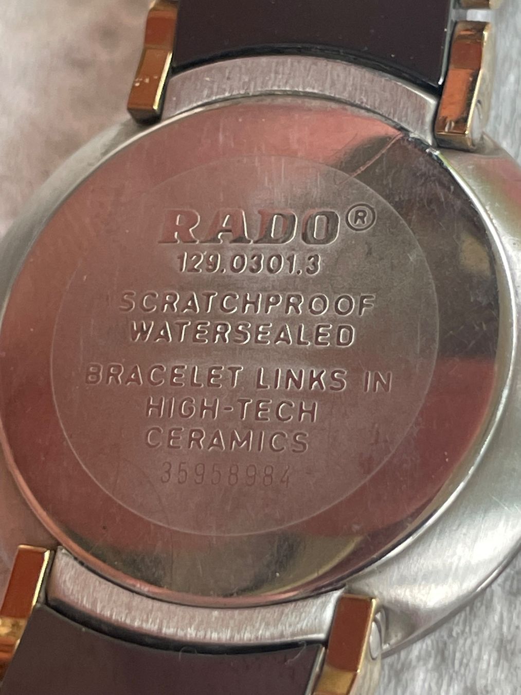 Rado Uhren: Rado DiaStar 129.0301.3 – Defekt aus Niederwangen BE von m_s13 6