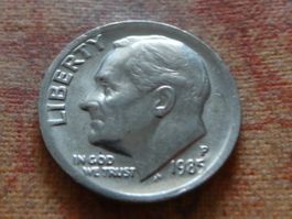 USA ONE DIME 1985
