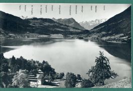 Aegerisee mit den Alpen, ungelaufen