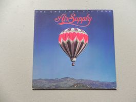 LP Australien Pop Band Air Supply 1981 Heissluft Ballon