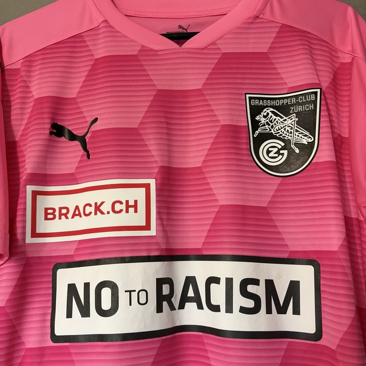 Puma Leibchen & Hosen: Matchworn Grasshoppers Trikot Minder Puma – Gebraucht aus Winterthur von LaBodega 1
