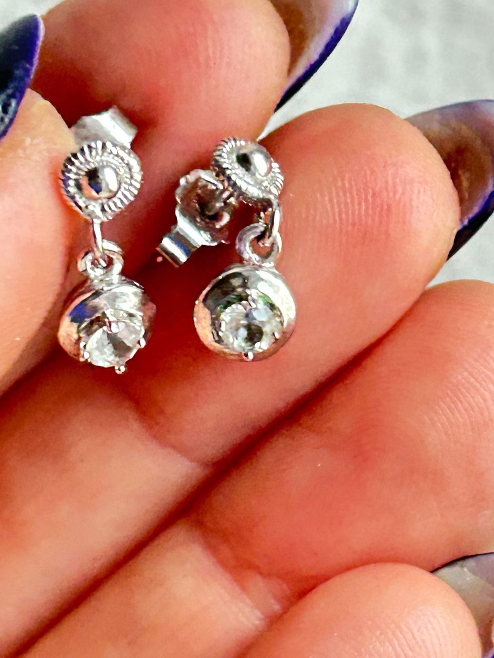Ohrringe & -stecker: Silberhänger CLASSIC RONDO, neuwertig, elegant – Gebraucht aus Laufen von Bellebellezza 1