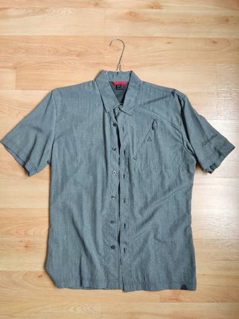 Schöffel Outdoor Hemd grau kurzarm Grösse S