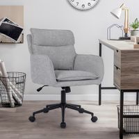 Bürostuhl CARO aus Webstoff - Grau