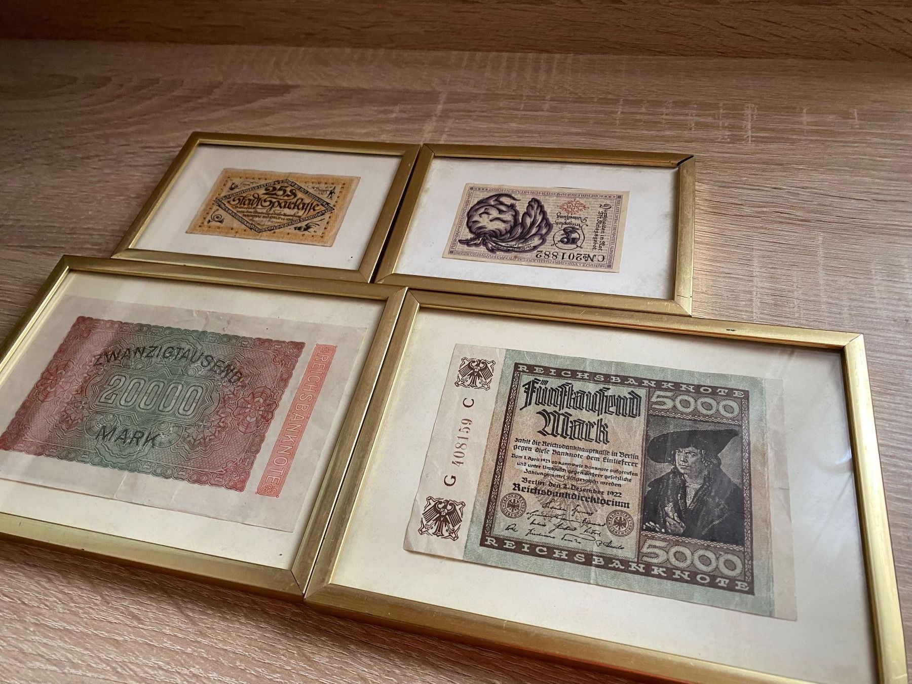 Foto & Immagini: Bilder Deco mit Deutschmarken Banknote – Usato da Bösingen venduto da Trigusik 1