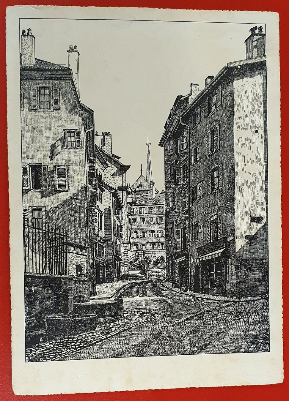 Cartoline postali: GENÈVE Bourg-de-Four. – Usato da Kreuzlingen venduto da Rschweiz1