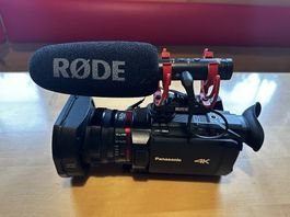 Camcorder 4K + RØDE Mic | 1 Jahr Hersteller Garantie