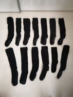🤩13 STK: HUDSON & CO. KNIE-SOCKEN SCHWARZ