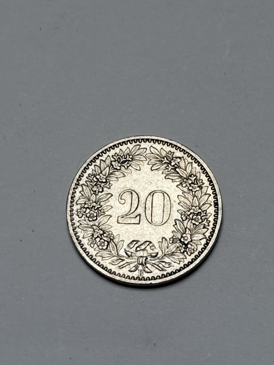 Tutti le monete: Pièce 20 centimes 1919 Confédération Helvétique – Nuovo (secondo la descrizione) da La Tour-de-Trème venduto da Ahamaya 1