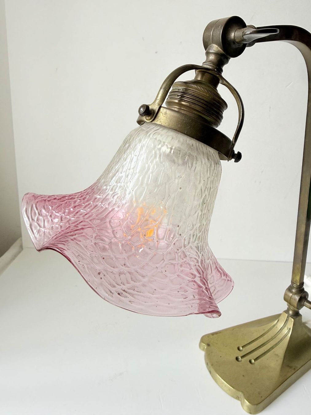 Lampes: Antike Jugendstil-Tischlampe – D'occasion à Zwingen par moje1 1