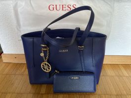 Guess 💙schöner Shopper 💙mit Portemonnaie, Staubbeutel