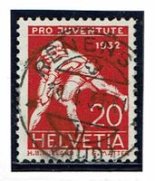 Pro Juventute J63 Vollstempel Renens