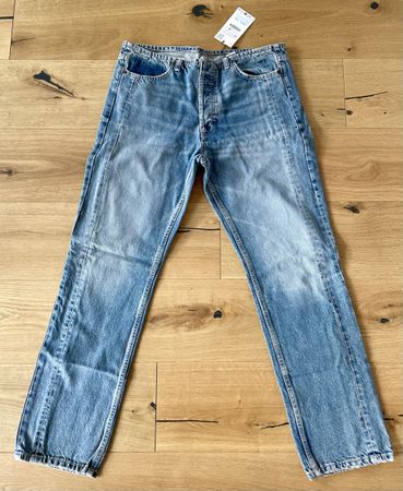 ZARA TRF Jeans Straight mittelhoher Bund (Gr. 42 ungetragen)