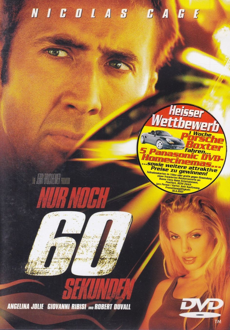 Tutti i DVDs: DVD ab Fr. 1.--, Nur noch 60 Sekunden – Usato da Lausen venduto da Mondeo10628