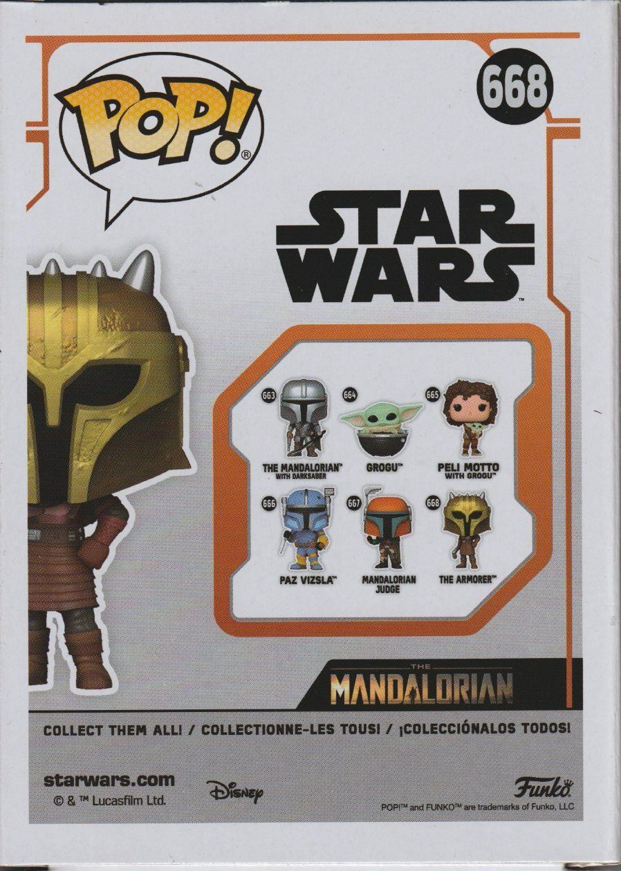 Funko Figuren: FUNKO POP!  STAR WARS 668 THE ARMORER BOBBLEHEAD – Neu und originalverpackt aus Vezia von Aquarius_Age 2