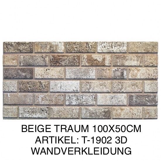 30 Stück 3D Ziegelstein Tapete - Selbstklebende Wandpaneele, Wasserdicht, 42,95 Sq Ft Abdeckung