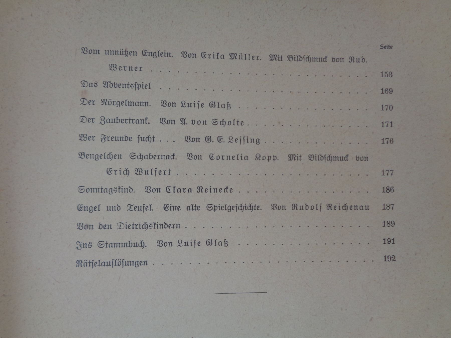 Livres: Herzblättchens Zeitvertreib - 1923 – D'occasion à Chur par omonia 6
